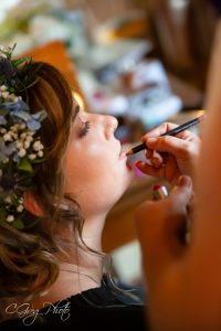 maquillage de la mariée